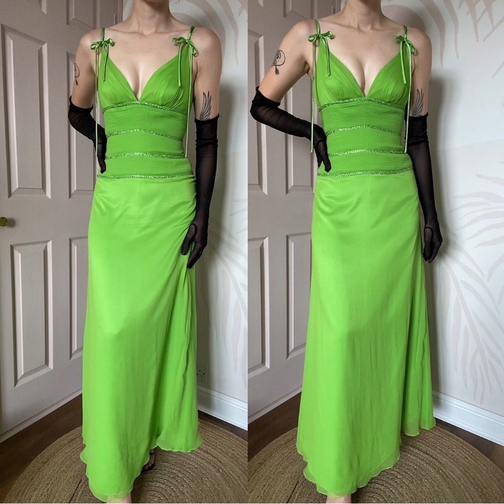Silk Vintage Evening Gown